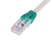 MANCHON RJ45 SURMOULE A LANGUETTE VERT SACHET DE 50